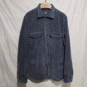 SKU Save Khaki United California Made in USA Wide Wale Corduroy Trucker Jacket M